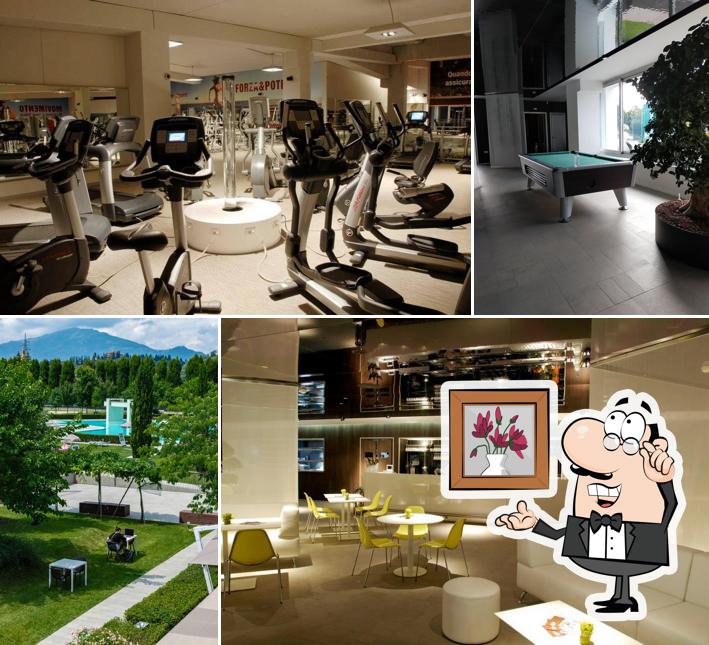 Gli interni di Sportpiù Club Resort - Curno