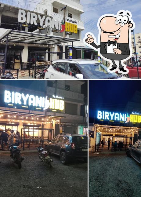 Check out how Biryani hub by Food fusion looks outside
