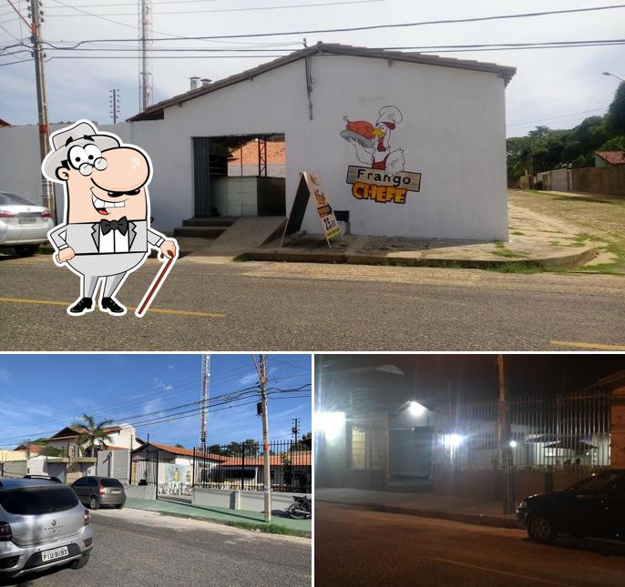 O exterior do Frango Chefe