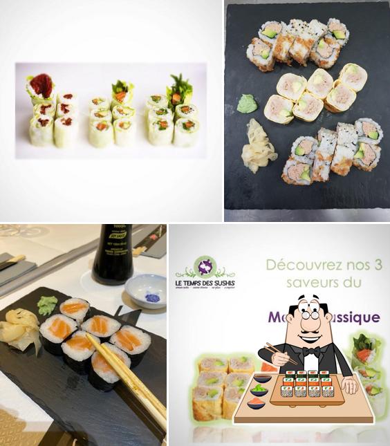 Faites-vous plaisir avec des sushis à Le Temps des Sushis