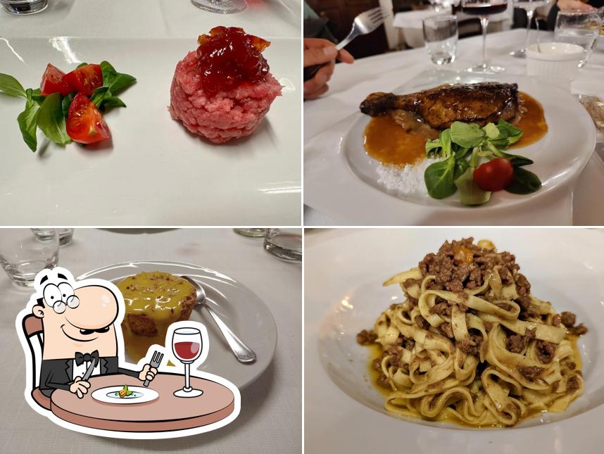 Platti al Trattoria l’Oca Fòla