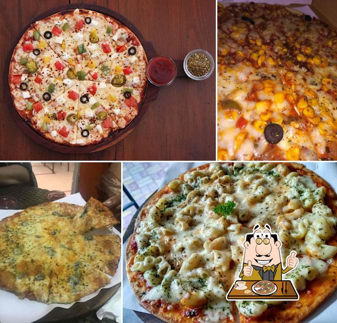 Try out different types of pizza