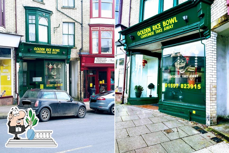 Golden Rice Bowl in Llandrindod Wells Restaurant menu and reviews