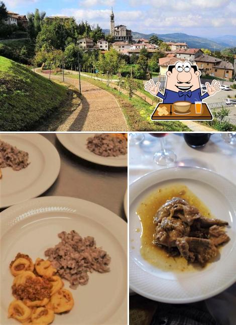 La foto di cibo e esterno da Albergo ristorante La Loggia