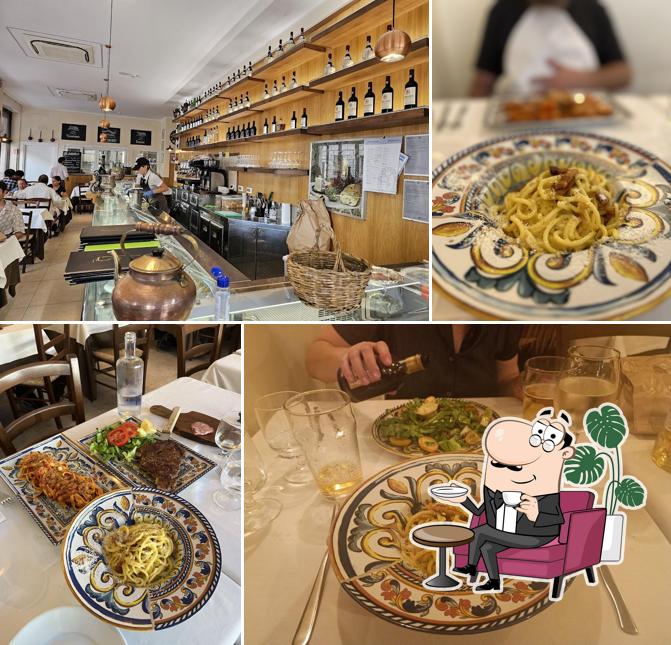Gli interni di Angelo Ristorante Trattoria