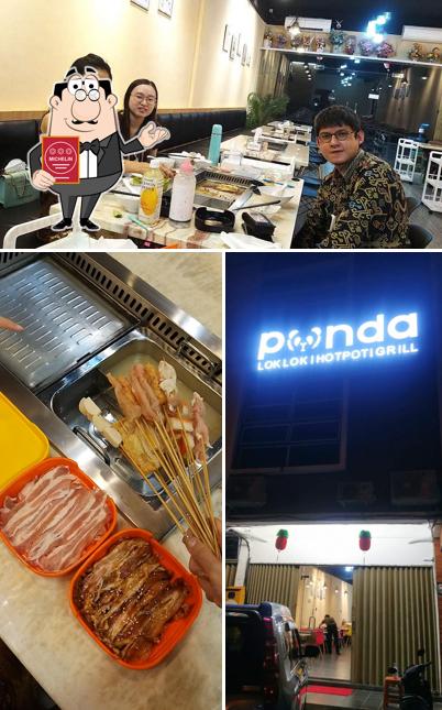 Look at the pic of Panda Hotpot & Grill