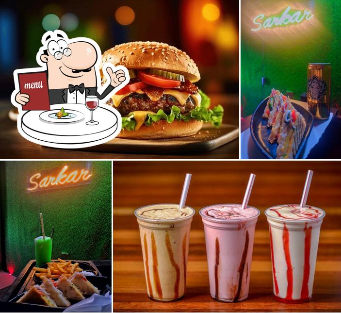 Food at Sarkar Cafe
