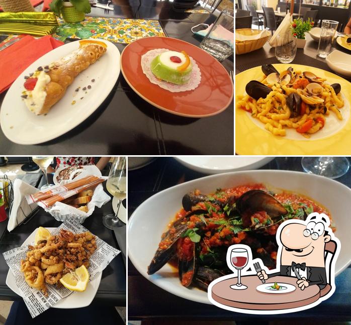Platti al risto bar da Toto