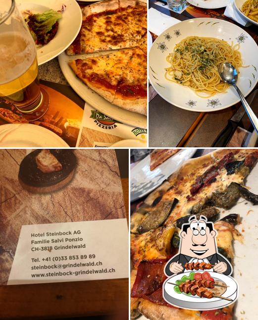 Еда в "Ristorante pizzeria Da Salvi"