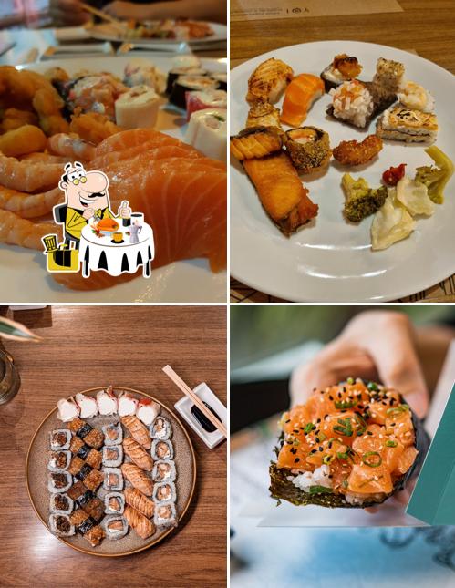 Platos en Yoi Sushi