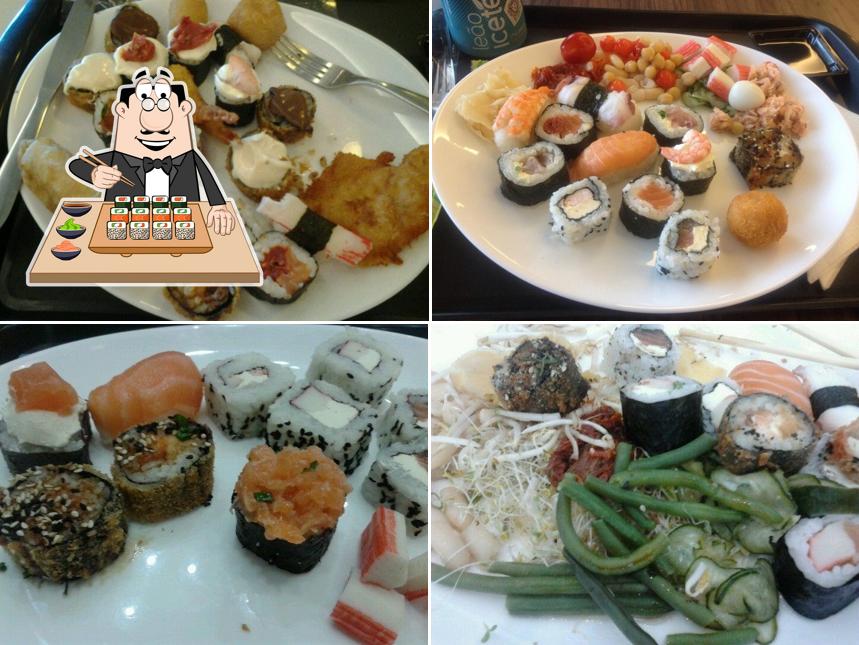 Presenteie-se com sushi no Gaijin Sushi