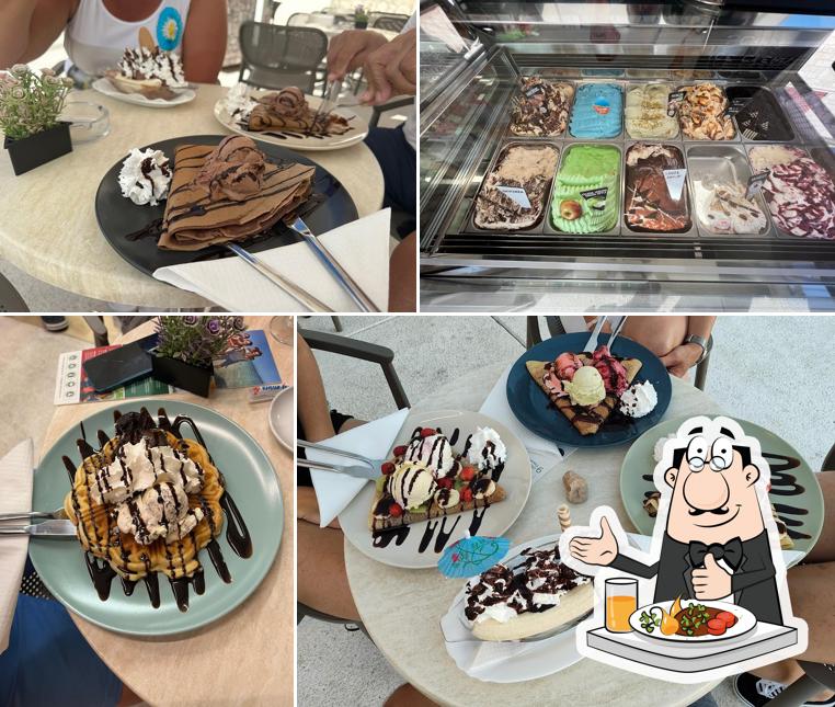 Cibo al Gelateria Riviera