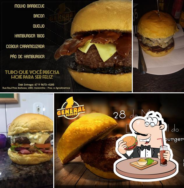 Os hambúrgueres do General Burger irão satisfazer diferentes gostos