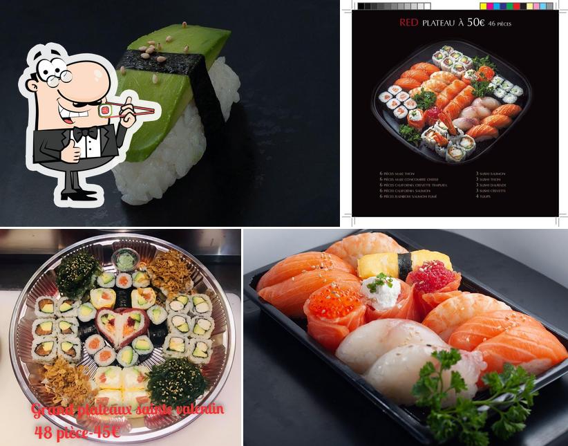 Les sushi sont offerts par KAIYO SUSHI