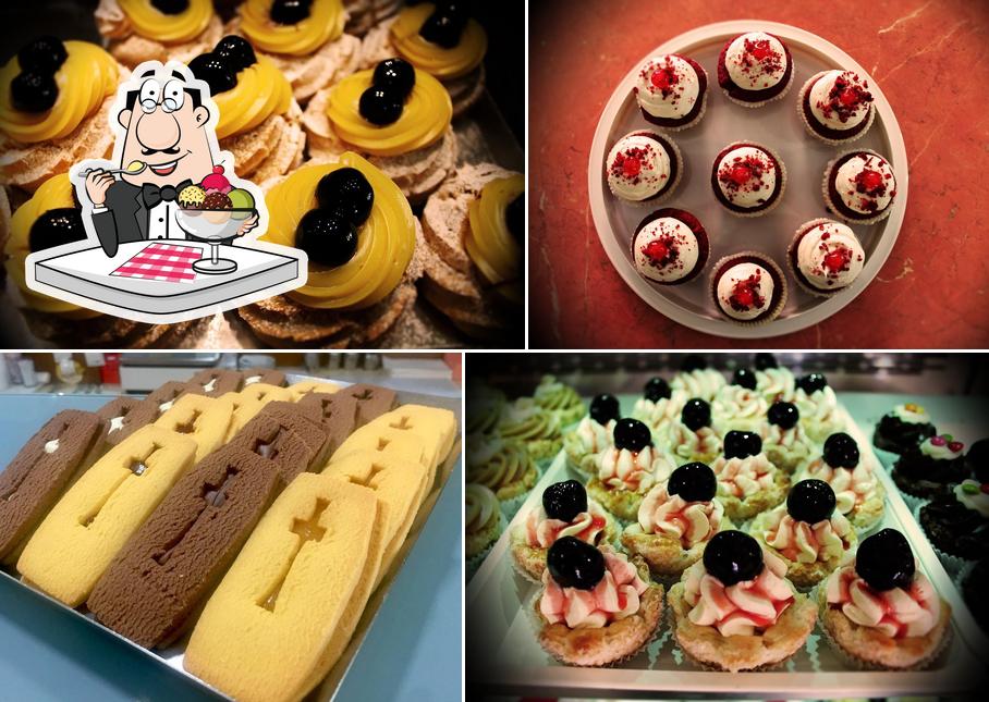 Mary Loù serve un'ampia gamma di dessert