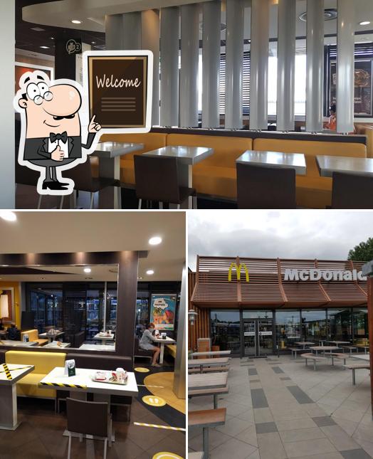 See this picture of McDonald's