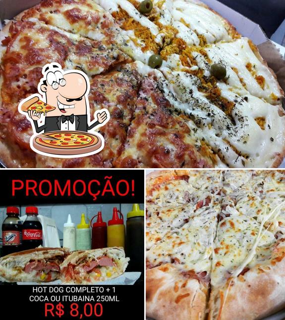 Experimente pizza no Bar da Sil