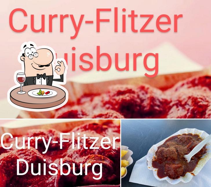 Nourriture à Curry-Flitzer