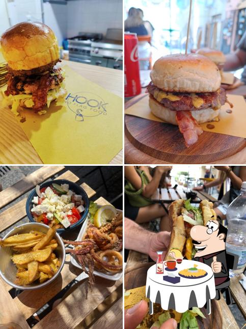Hamburger al Hook - No Flag Food