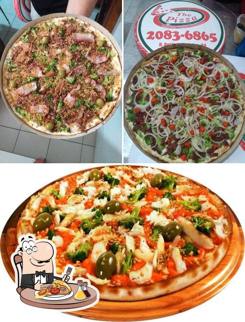 No The Pizza, você pode desfrutar de pizza