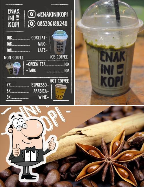 Here's a pic of enak ini kopi