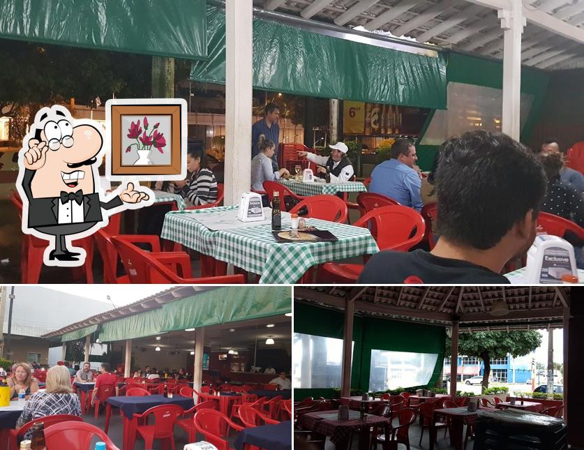 Veja imagens do interior do Restaurante Bola 7