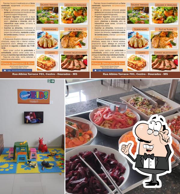 Veja imagens do interior do Restaurante Brasileiro