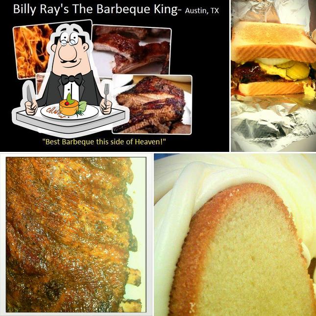 Еда в "Billy Ray's Barbeque King"