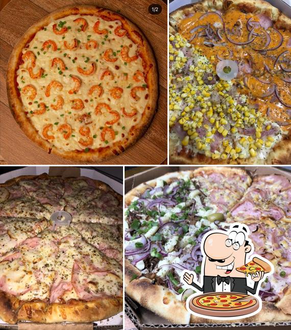 Consiga diferentes estilos de pizza