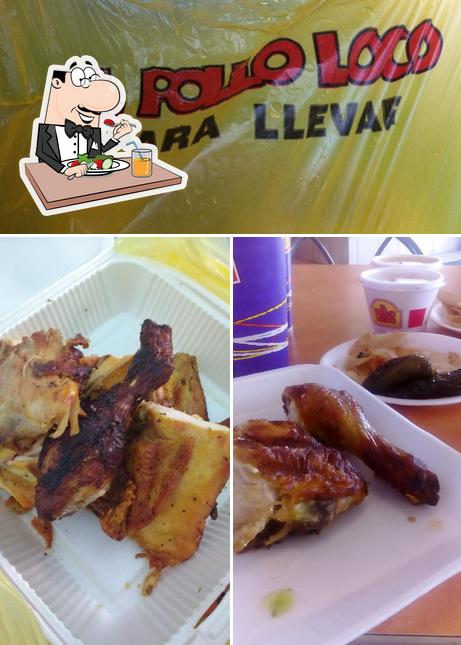 Comida en El Pollo Loco