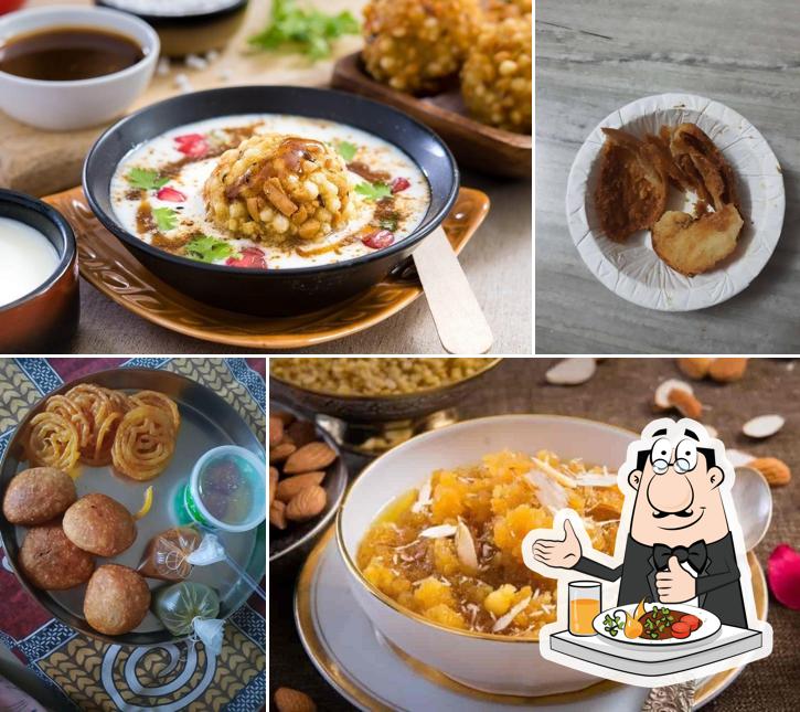 Food at Falahaar and Kota Kachori