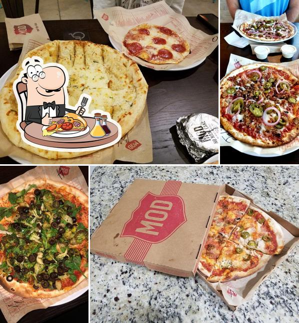 Prueba una pizza en MOD Pizza