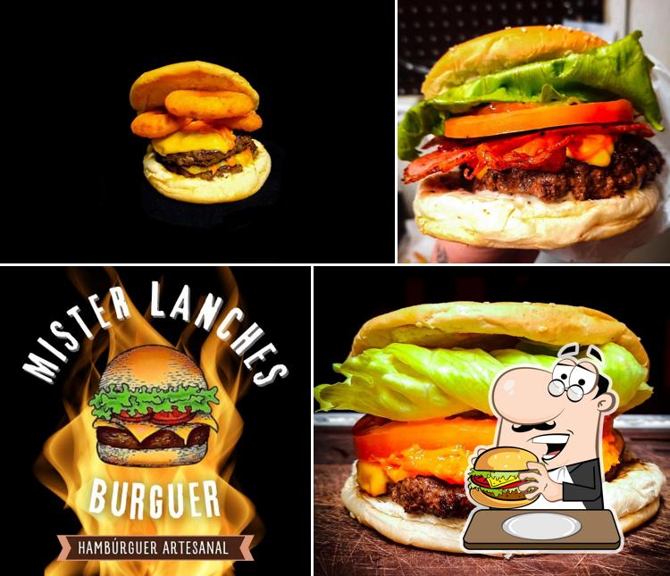 Os hambúrgueres do Mister Lanches Burguer & Especiarias da Jô irão saciar diferentes gostos