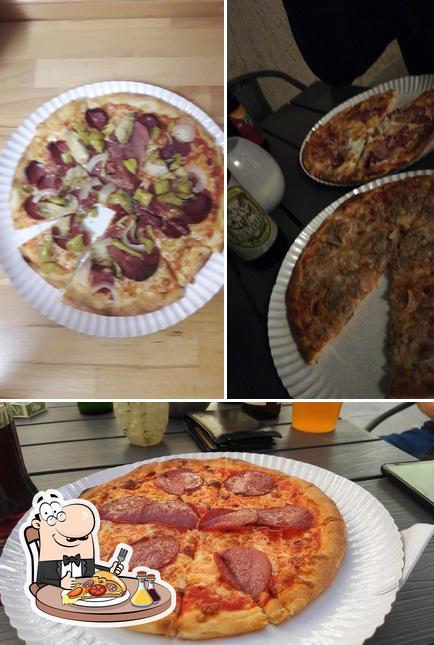 Elige una pizza en Piero’s Pizza-Express