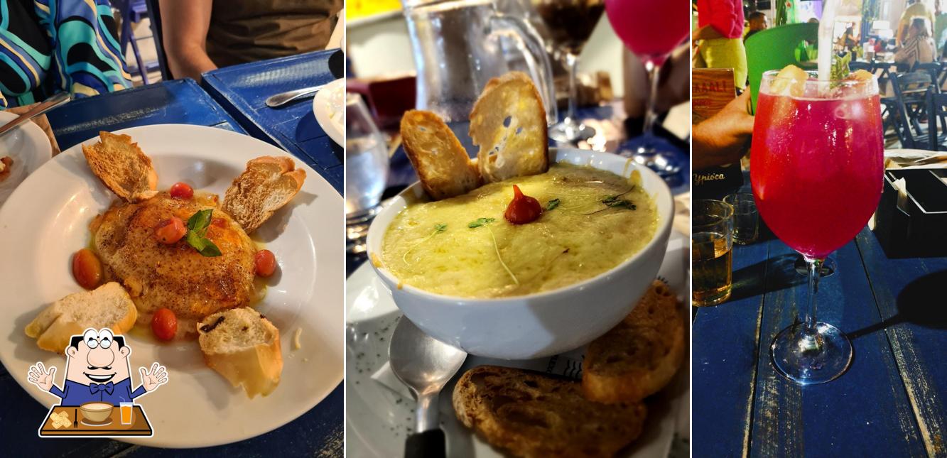 Sopa de moluscos em Café Jangada: Cafeteria, Crepes, Tapiocas, Sanduíches, Cuscuz em Fortaleza CE