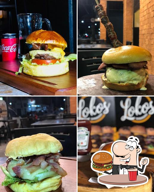 Os hambúrgueres do Hamburgueria Lokos irão satisfazer uma variedade de gostos