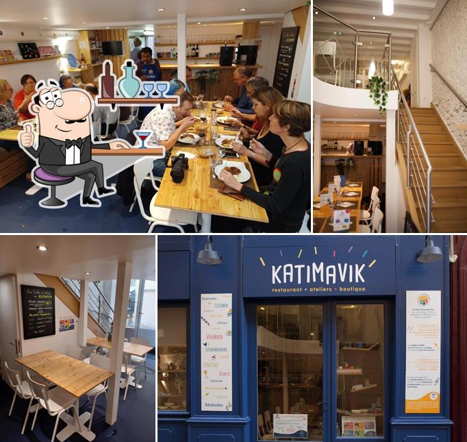 L'intérieur de KATIMAVIK : le restaurant solidaire de L'Arche à Lyon