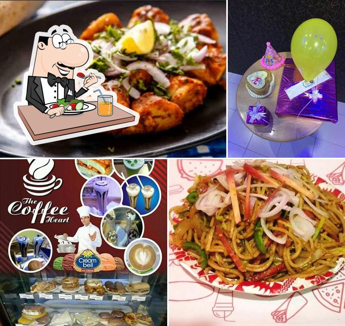Food at THE COFFEE HEART (T.C.H )(100%Veg food)