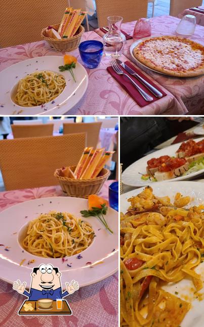 Platti al Trattoria Il Poggio Pizzeria