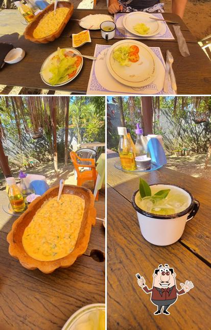 Comida em Restaurante e Pousada Telha de Barro