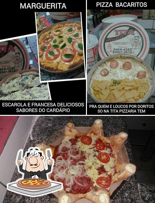 Peça diversos estilos de pizza