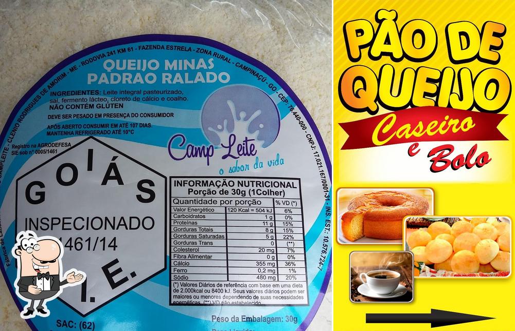 Look at this image of Pão de Queijo Caseiro