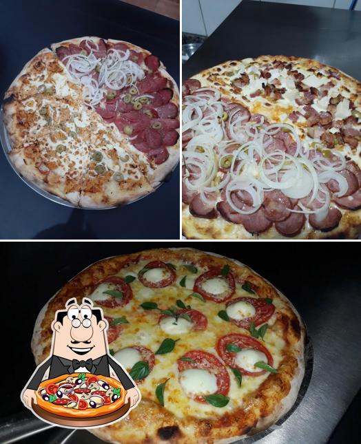 Consiga diversos variedades de pizza