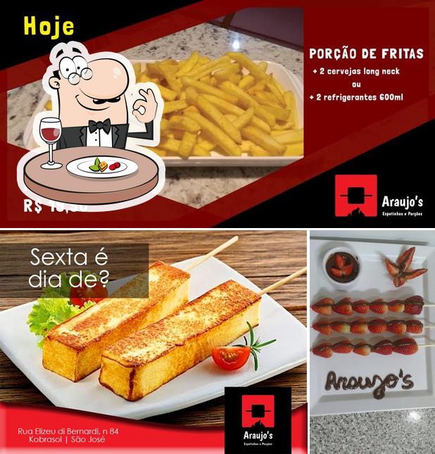 Comida em Araujo's Food