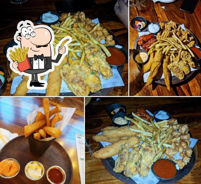 Order French fries at The Irish House, Thane