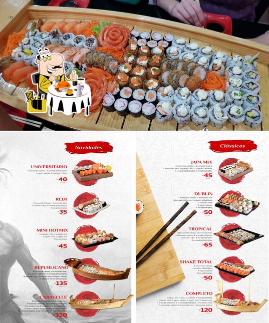 Comida em Clube Do Sushi