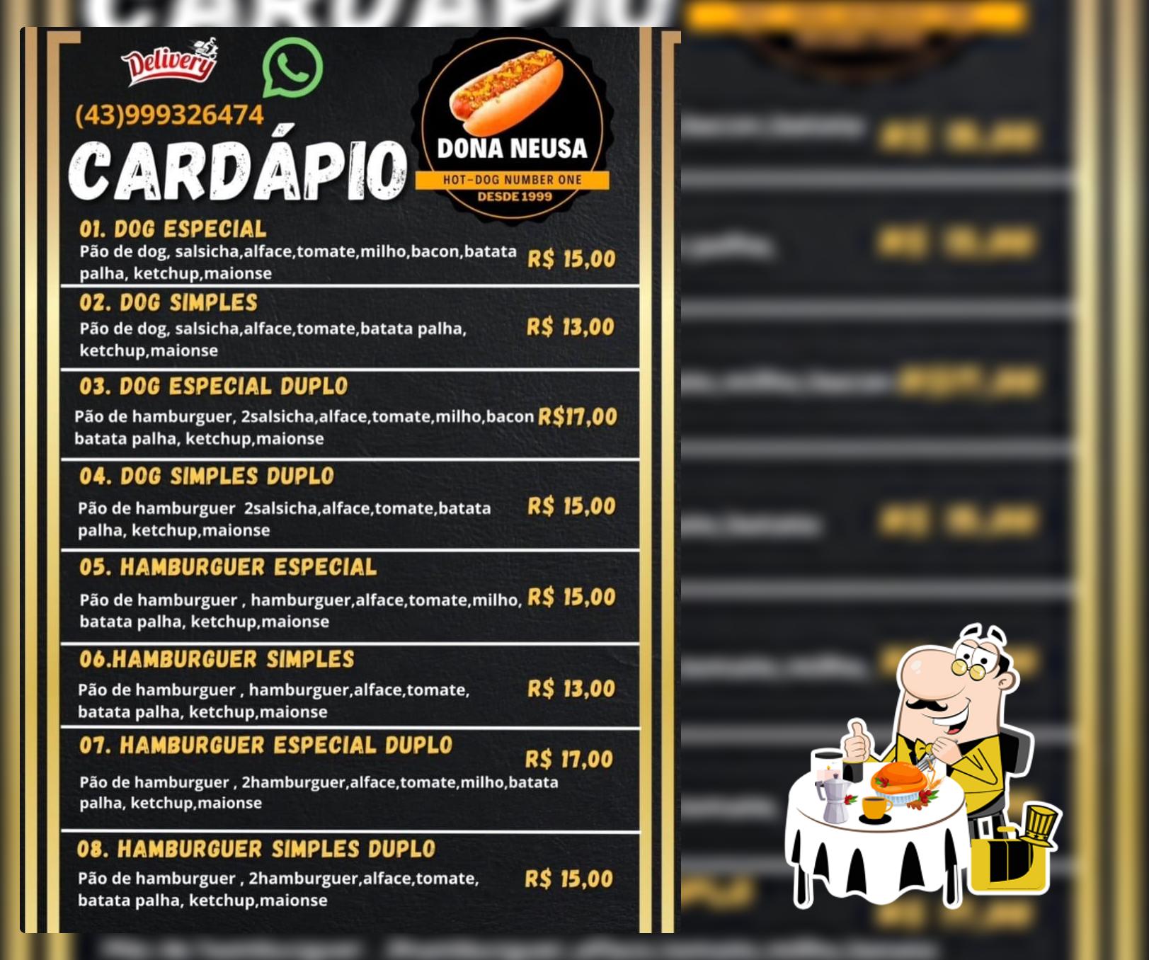 Lanchonete Lanches Dona Neusa Hot-dog Number One