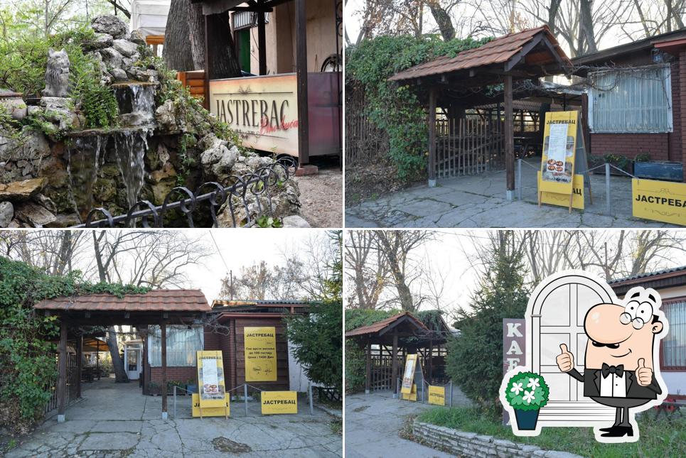 L'extérieur de Stari Jastrebac