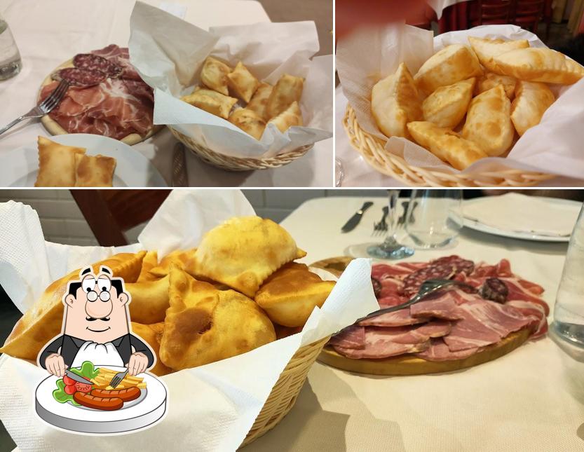 Gnocco fritto al Trattoria Scarica