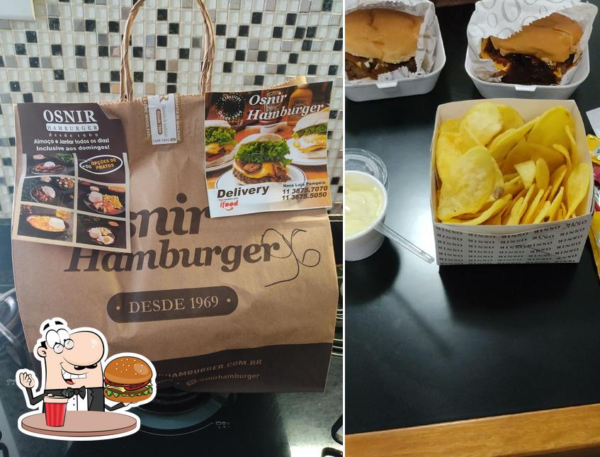 Os hambúrgueres do Osnir Hamburger Pompéia irão saciar diferentes gostos